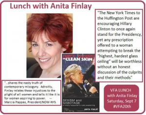 Lunch with Anita Finlay Announcement