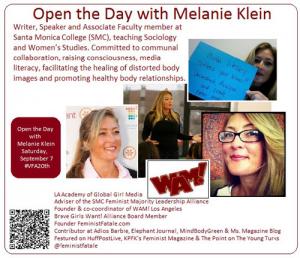 Melanie Klein Announcement